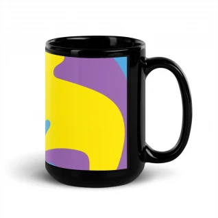 Black Glossy Mug