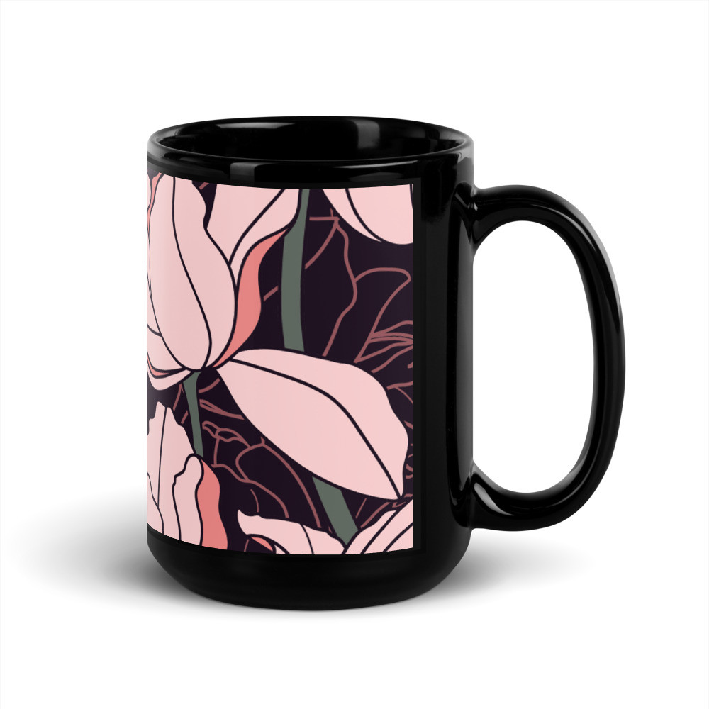 Black Glossy Mug