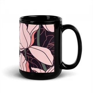 Black Glossy Mug