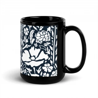 Black Glossy Mug