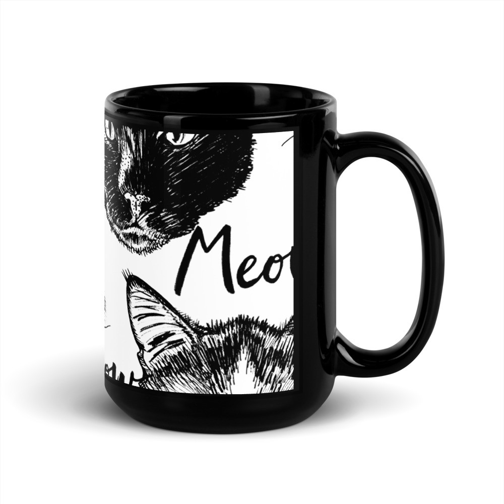 Black Glossy Mug