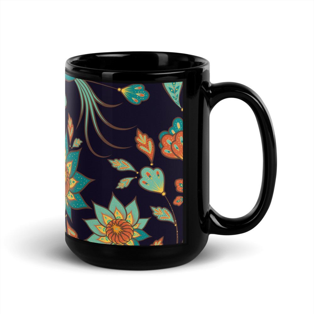 Black Glossy Mug