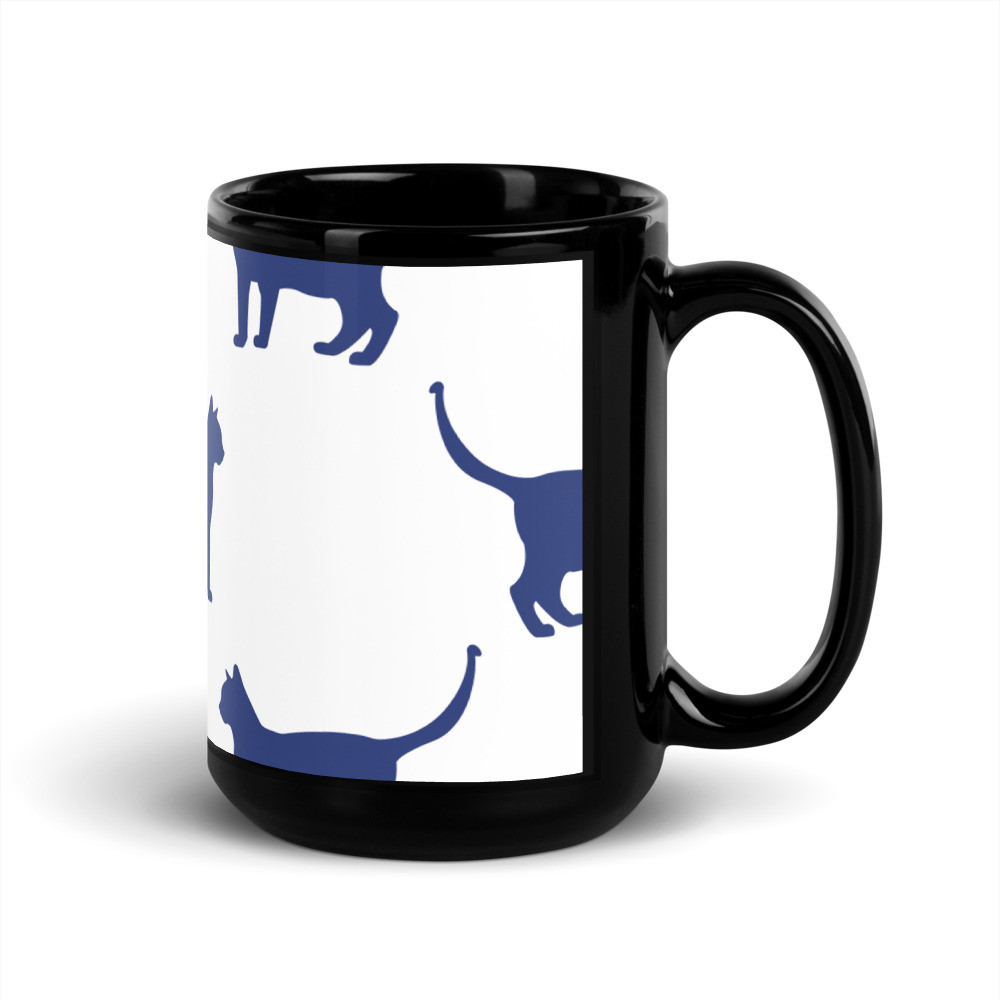 Black Glossy Mug