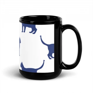 Black Glossy Mug