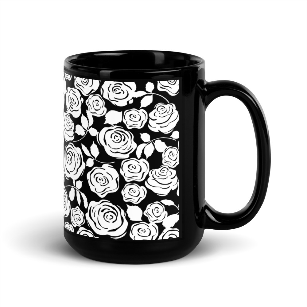 Black Glossy Mug