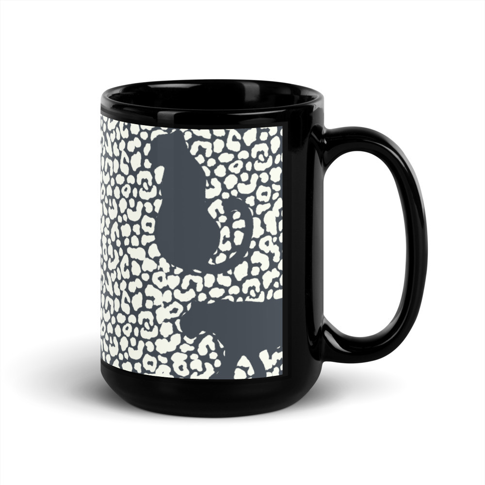 Black Glossy Mug