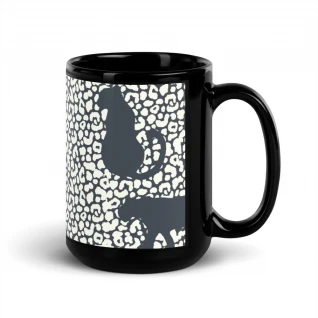 Black Glossy Mug
