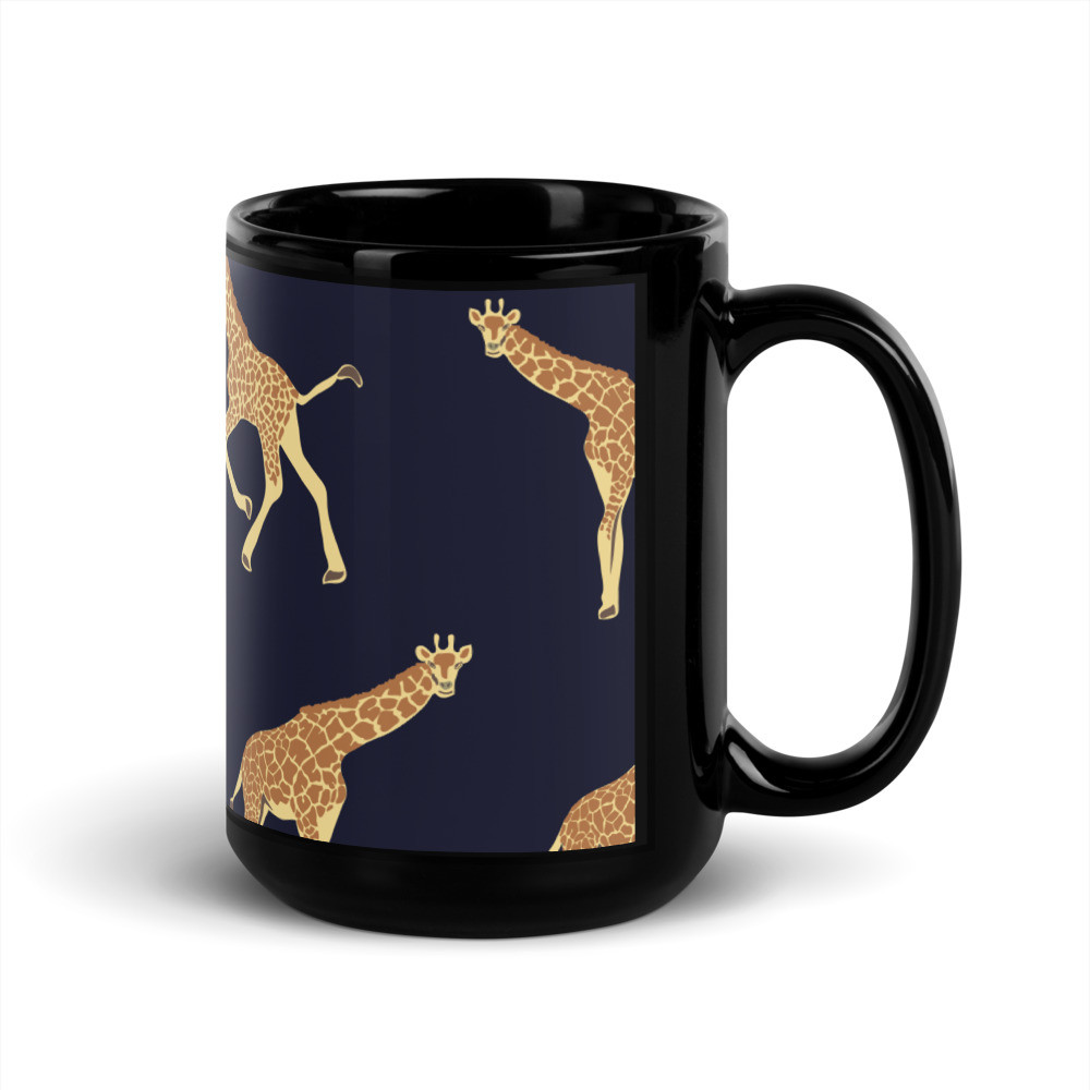 Black Glossy Mug