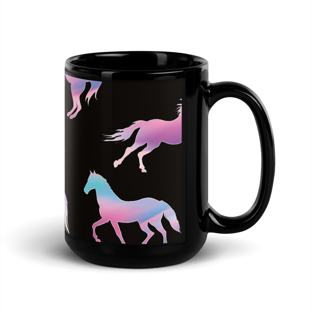 Black Glossy Mug