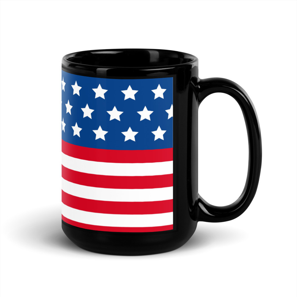 Black Glossy Mug