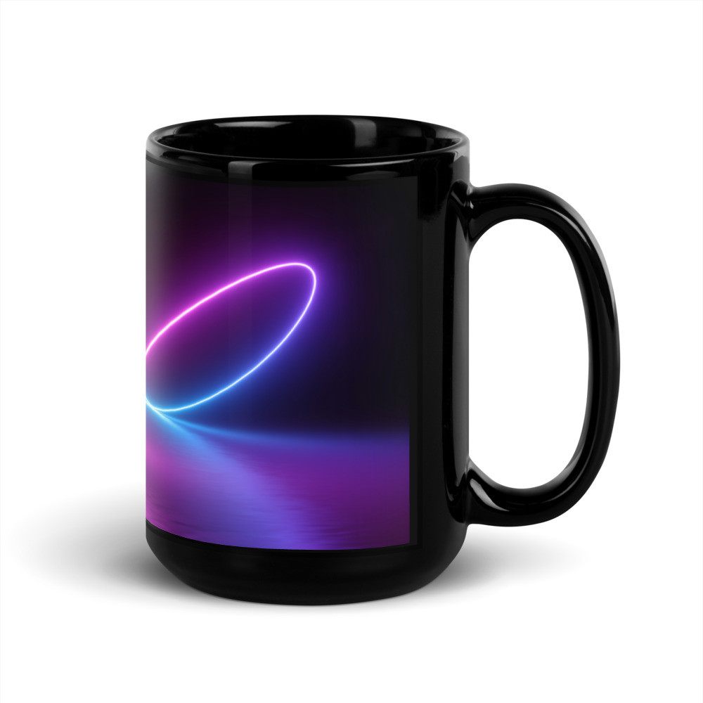 Black Glossy Mug