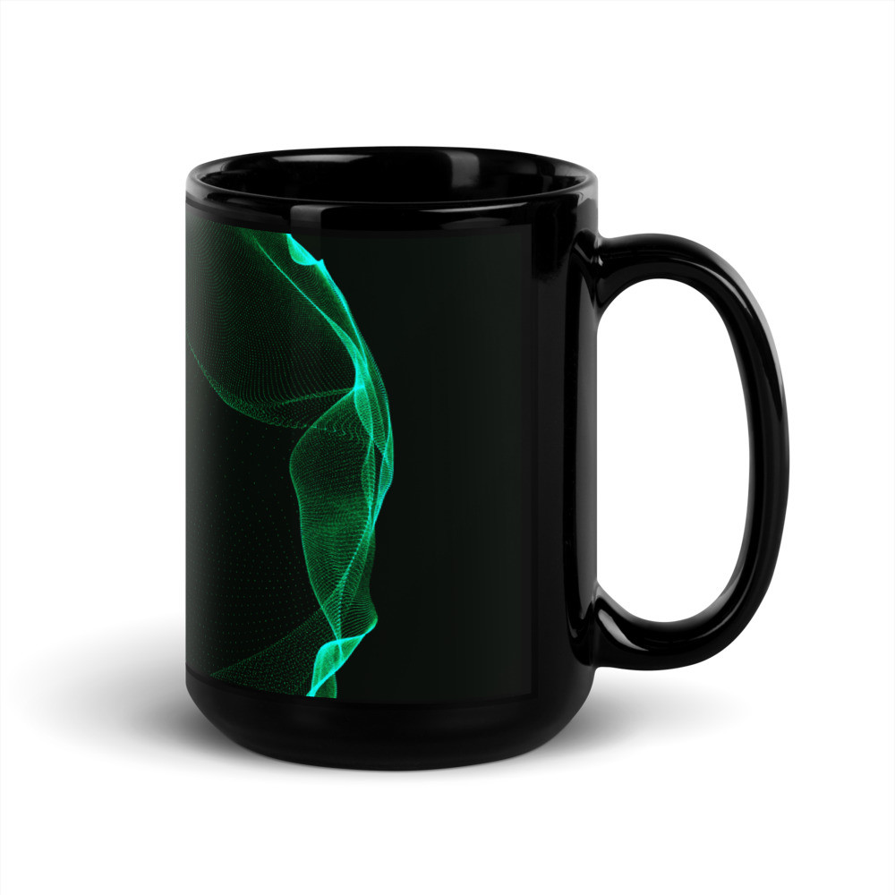 Black Glossy Mug