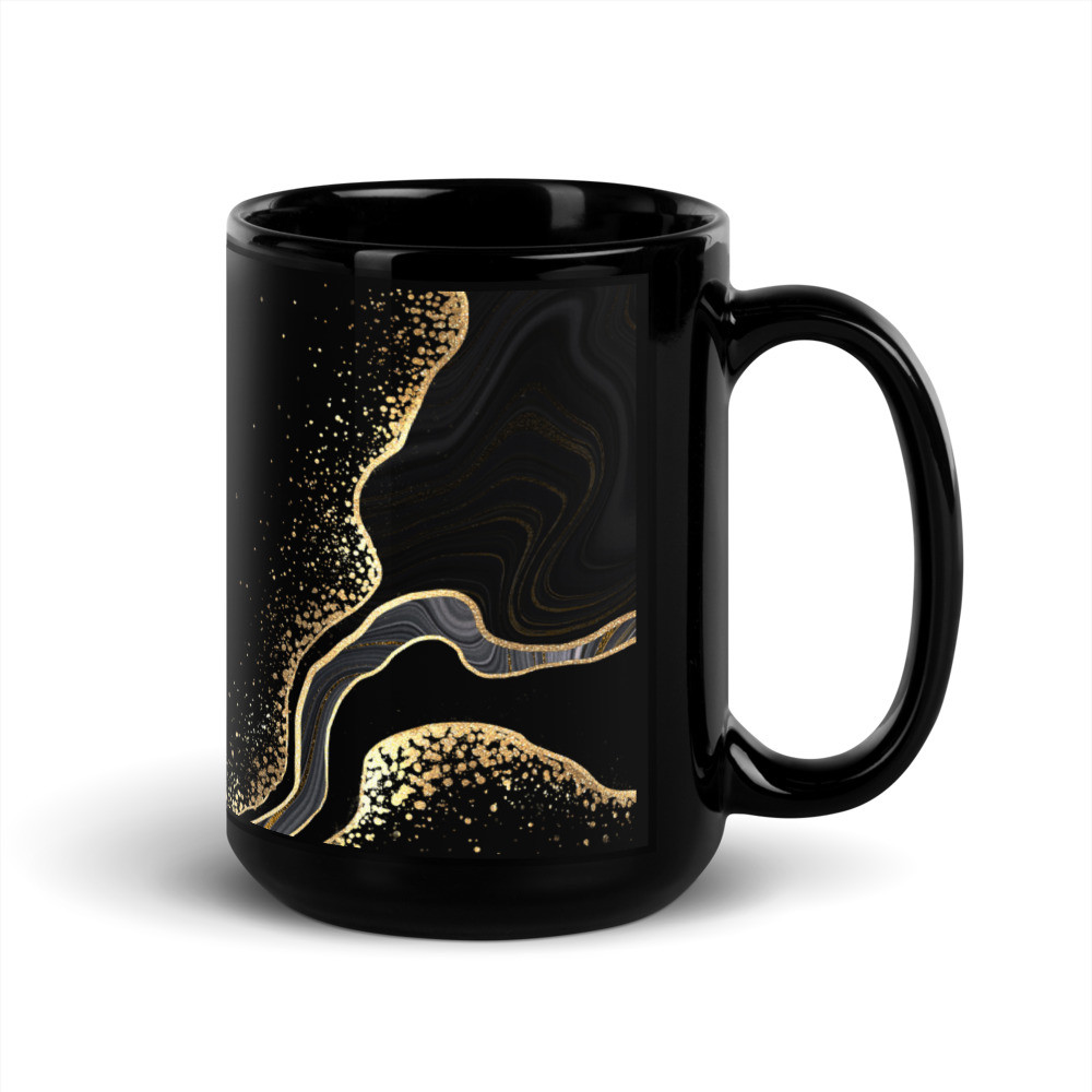 Black Glossy Mug