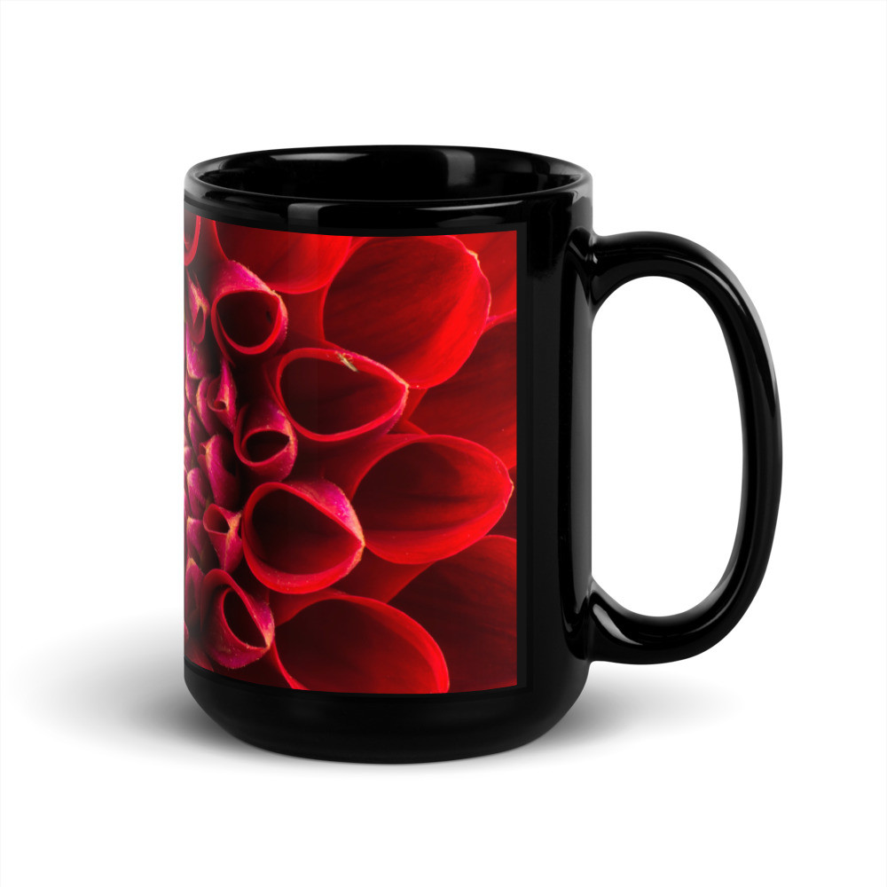 Black Glossy Mug