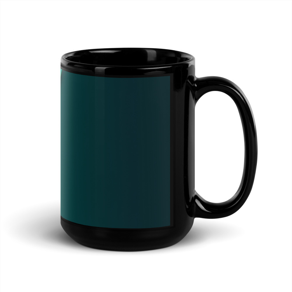 Black Glossy Mug