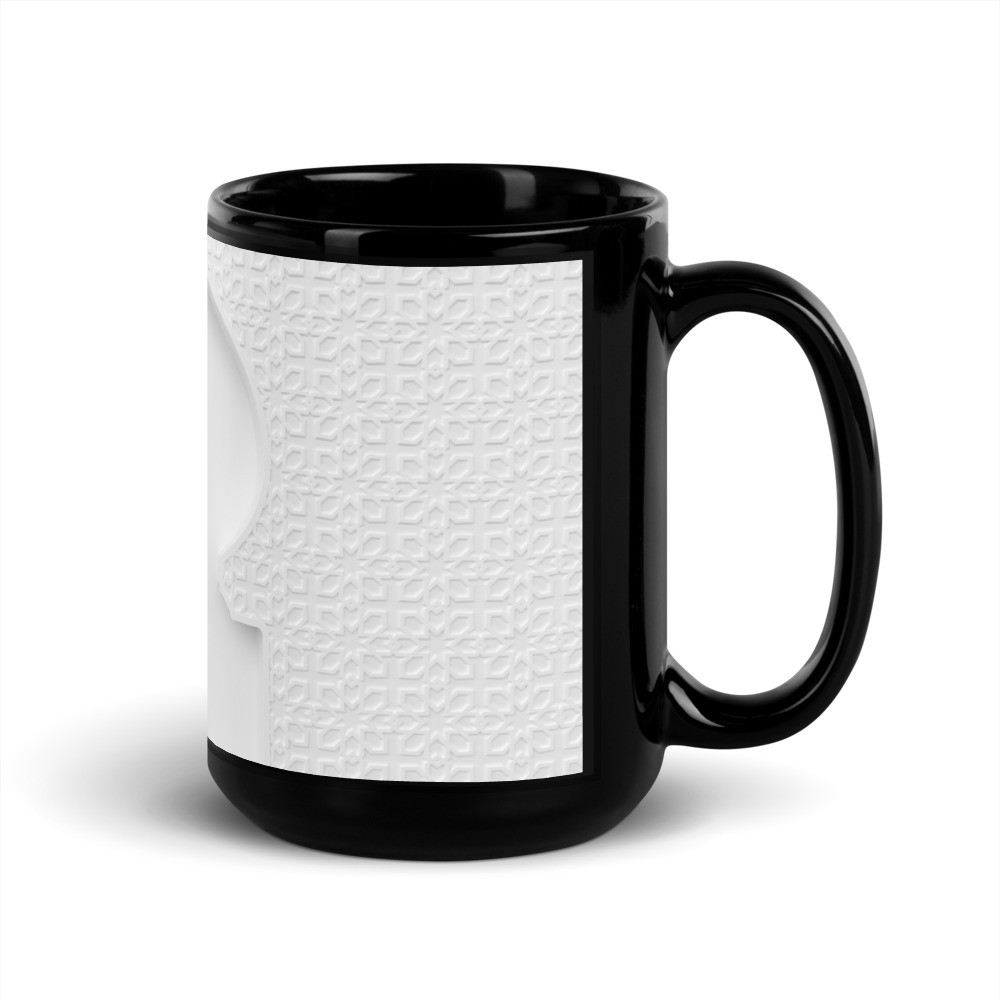 Black Glossy Mug