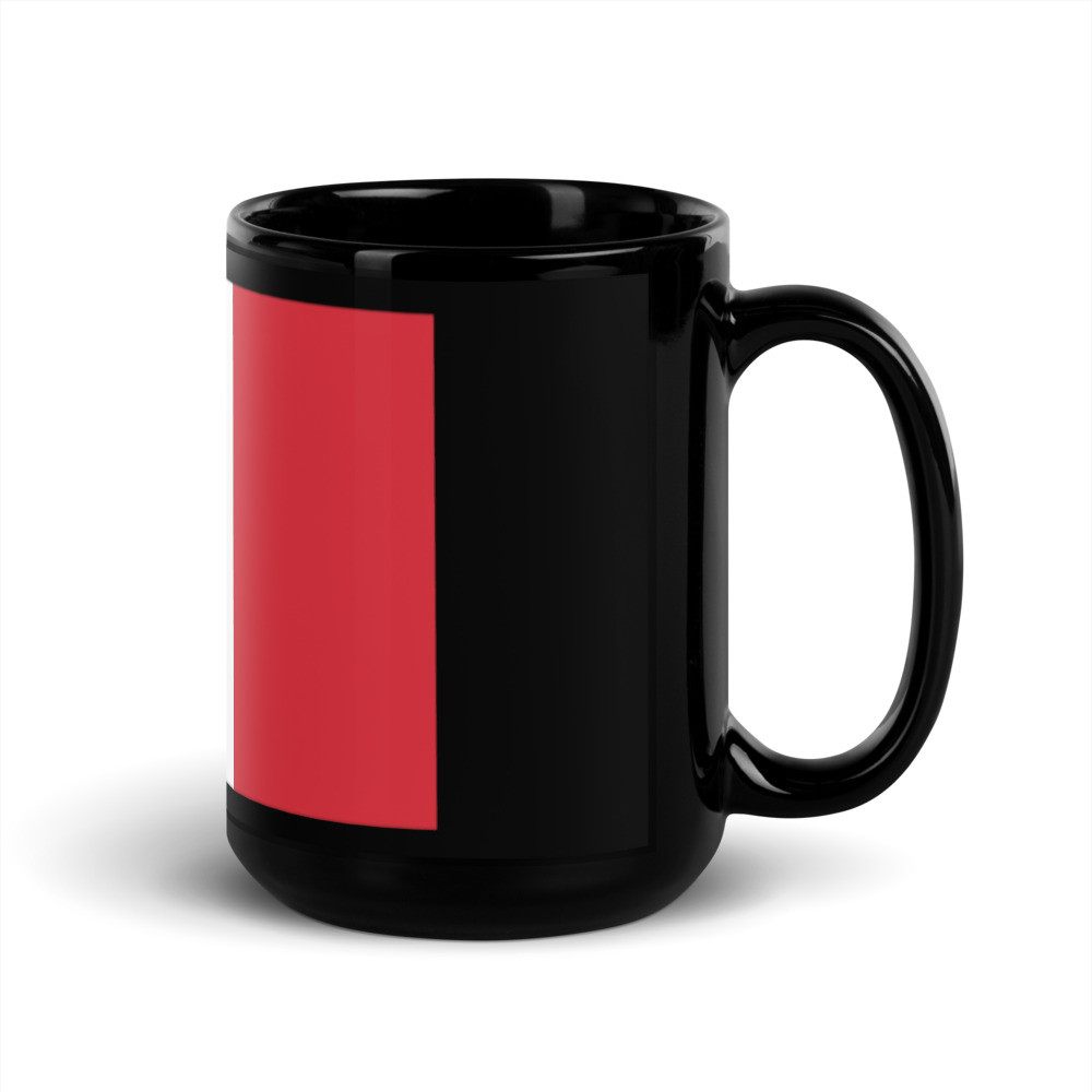 Black Glossy Mug