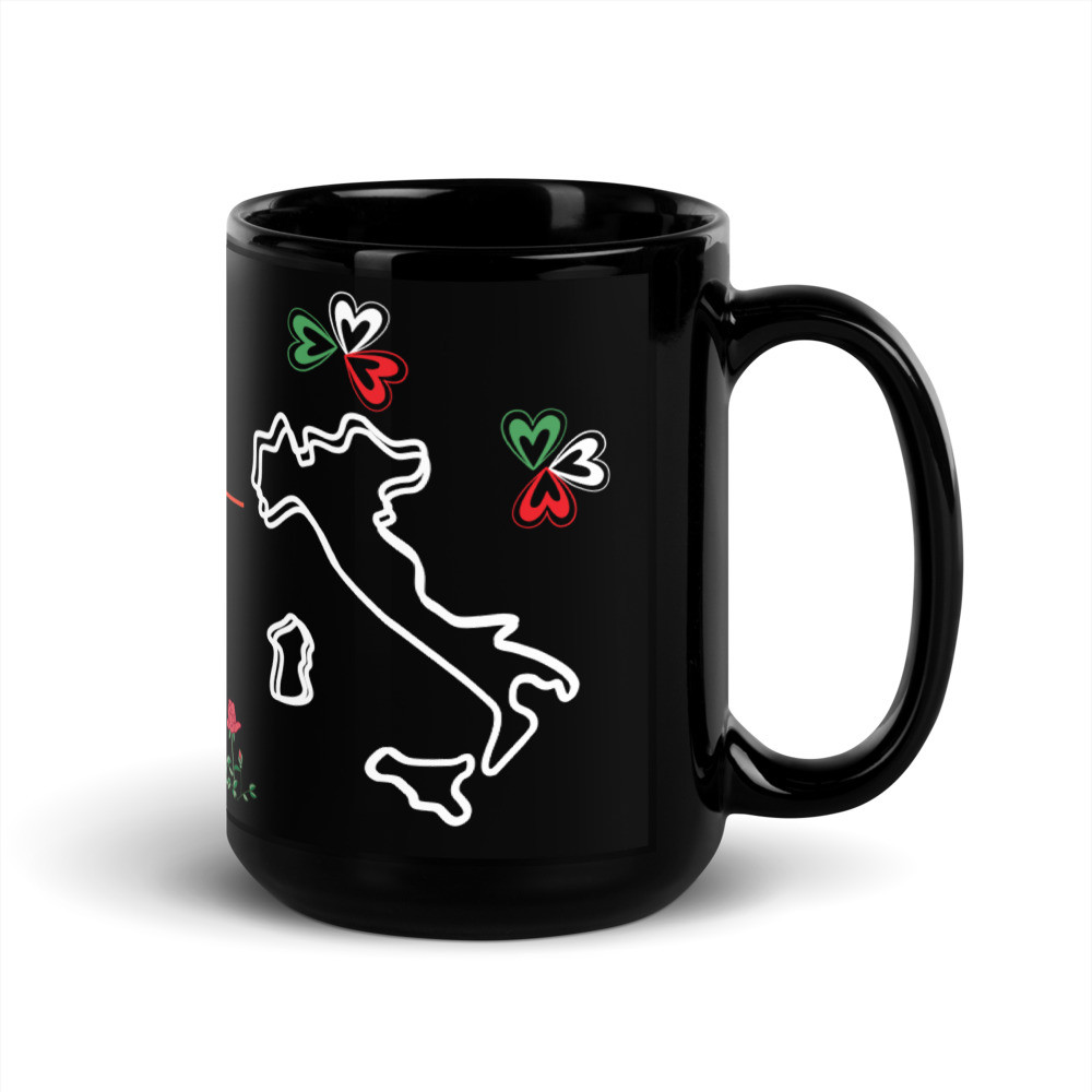 Black Glossy Mug