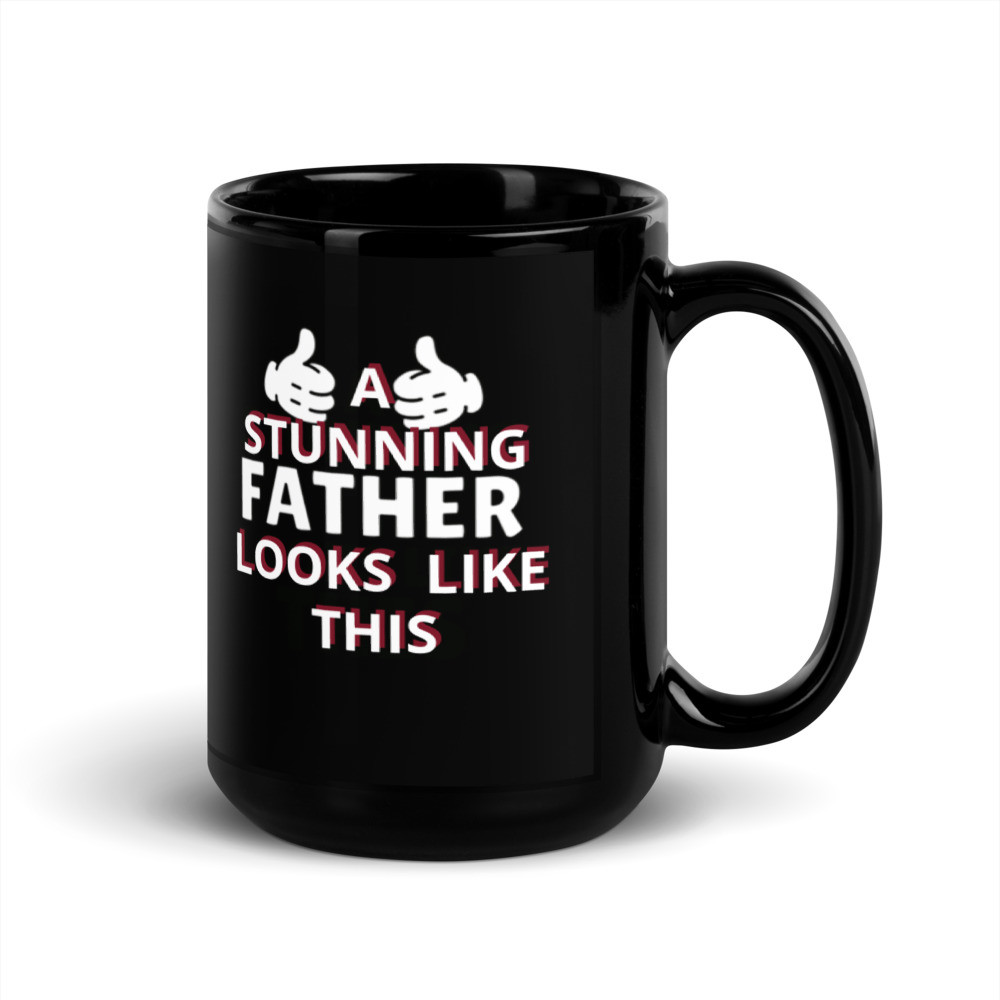Black Glossy Mug