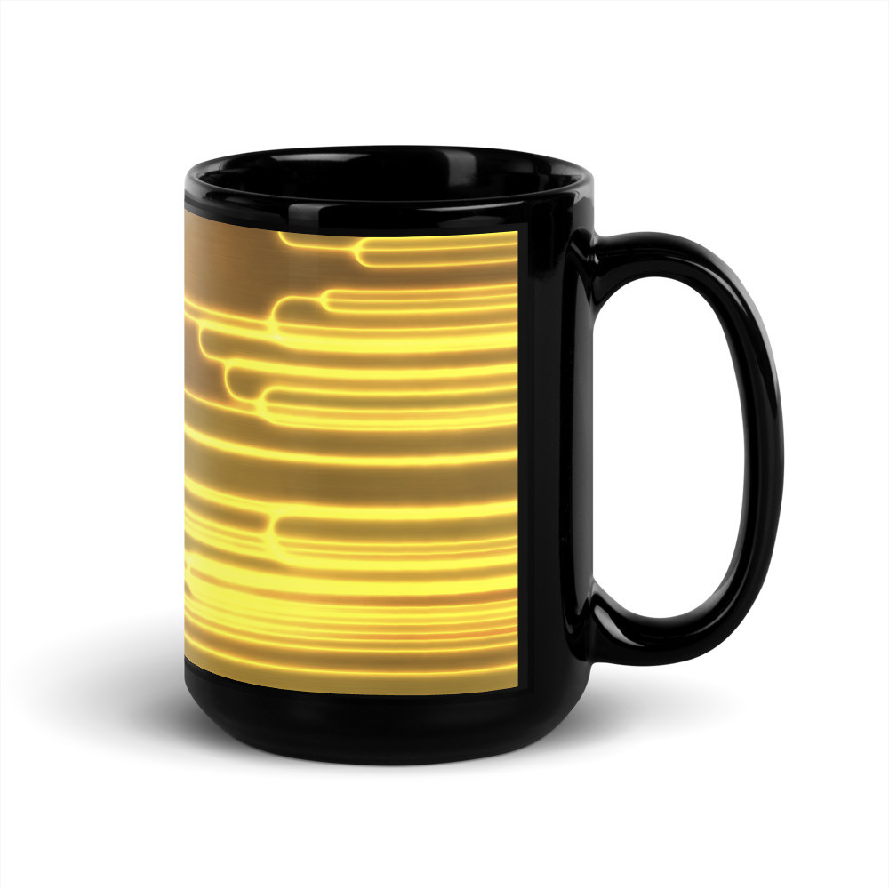 Black Glossy Mug