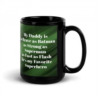 Black Glossy Mug