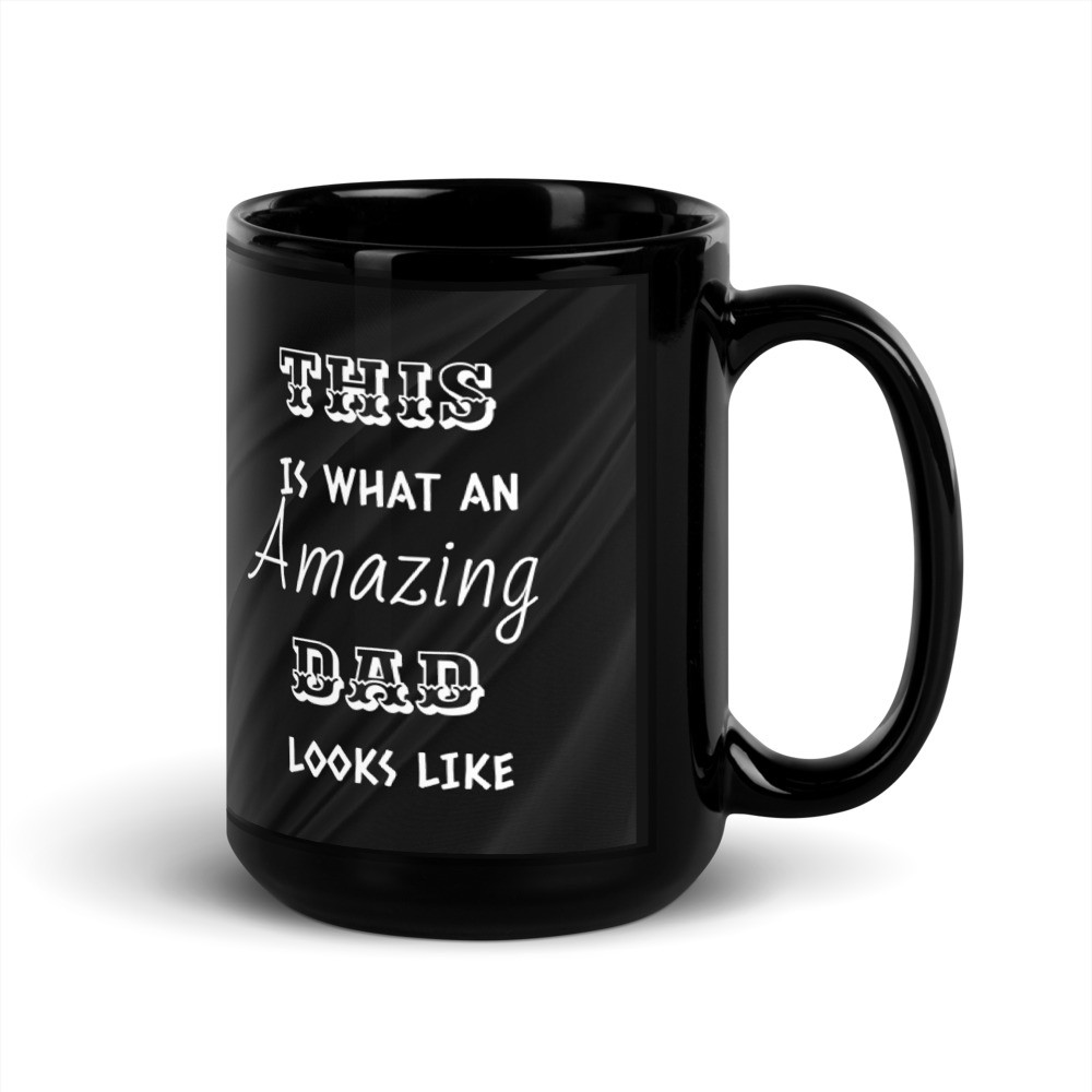 Black Glossy Mug