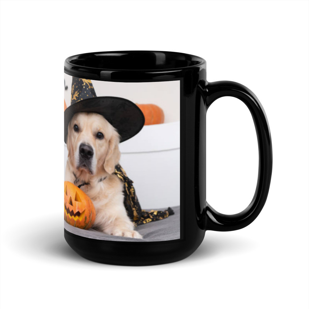 Black Glossy Mug