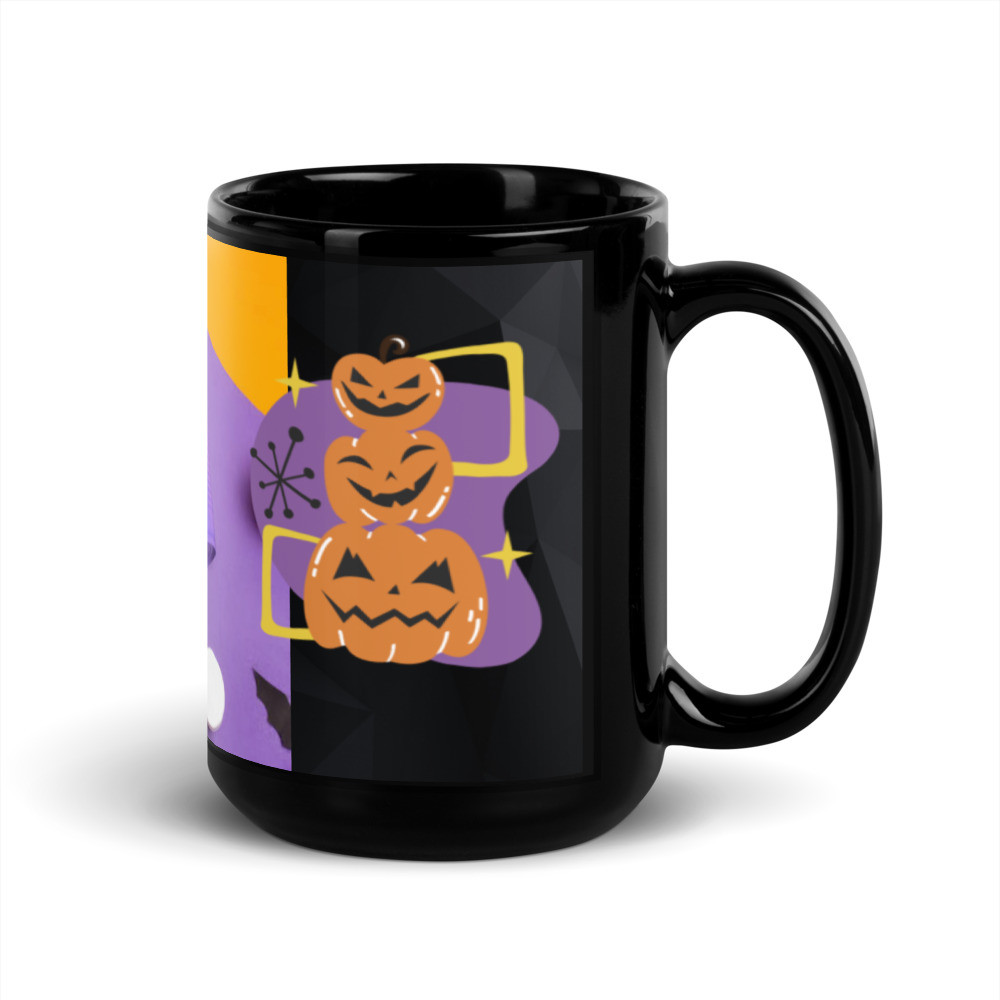 Black Glossy Mug