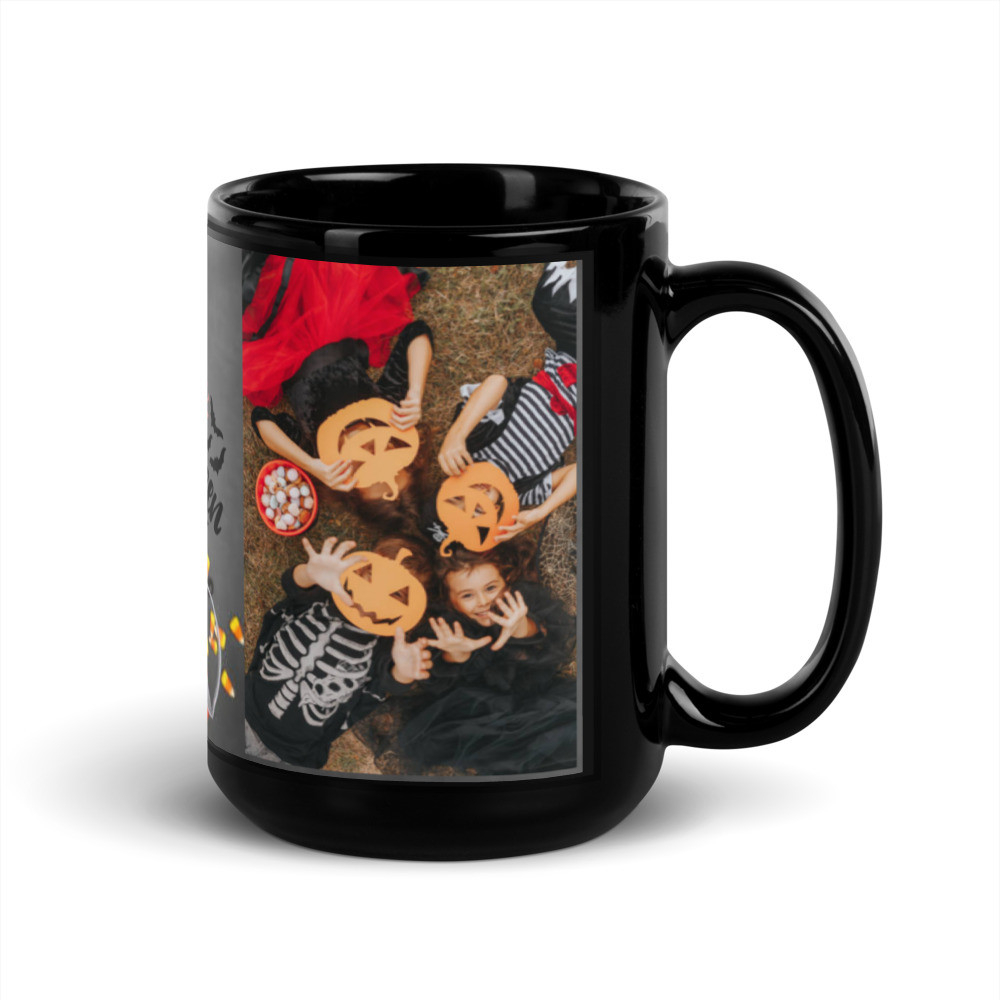 Black Glossy Mug