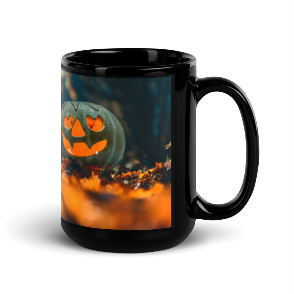 Black Glossy Mug