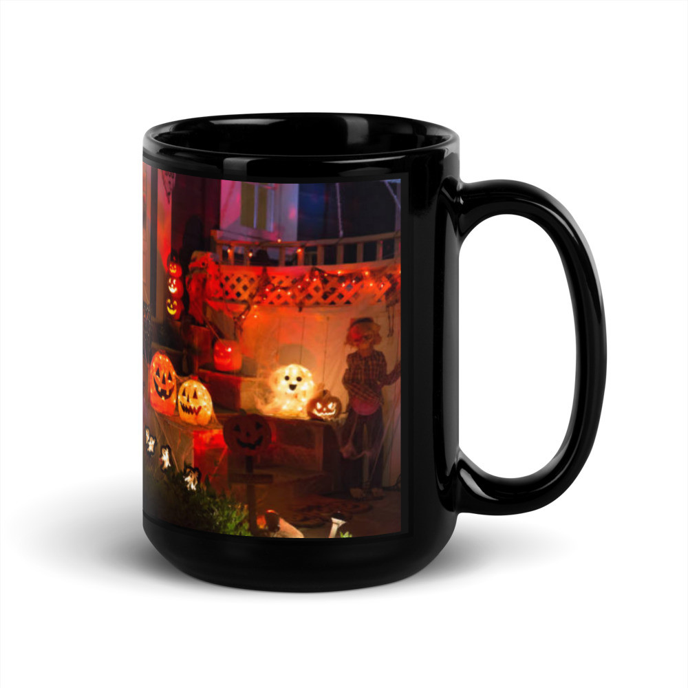 Black Glossy Mug