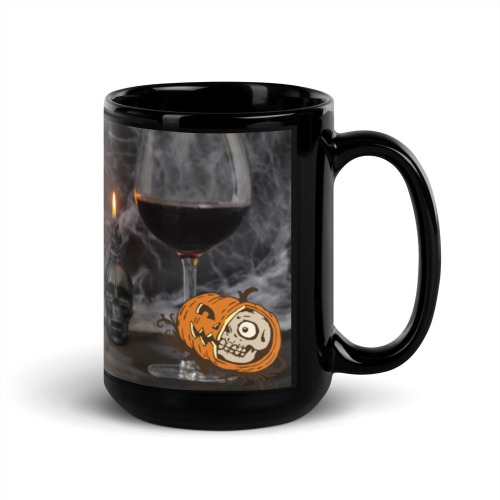 Black Glossy Mug