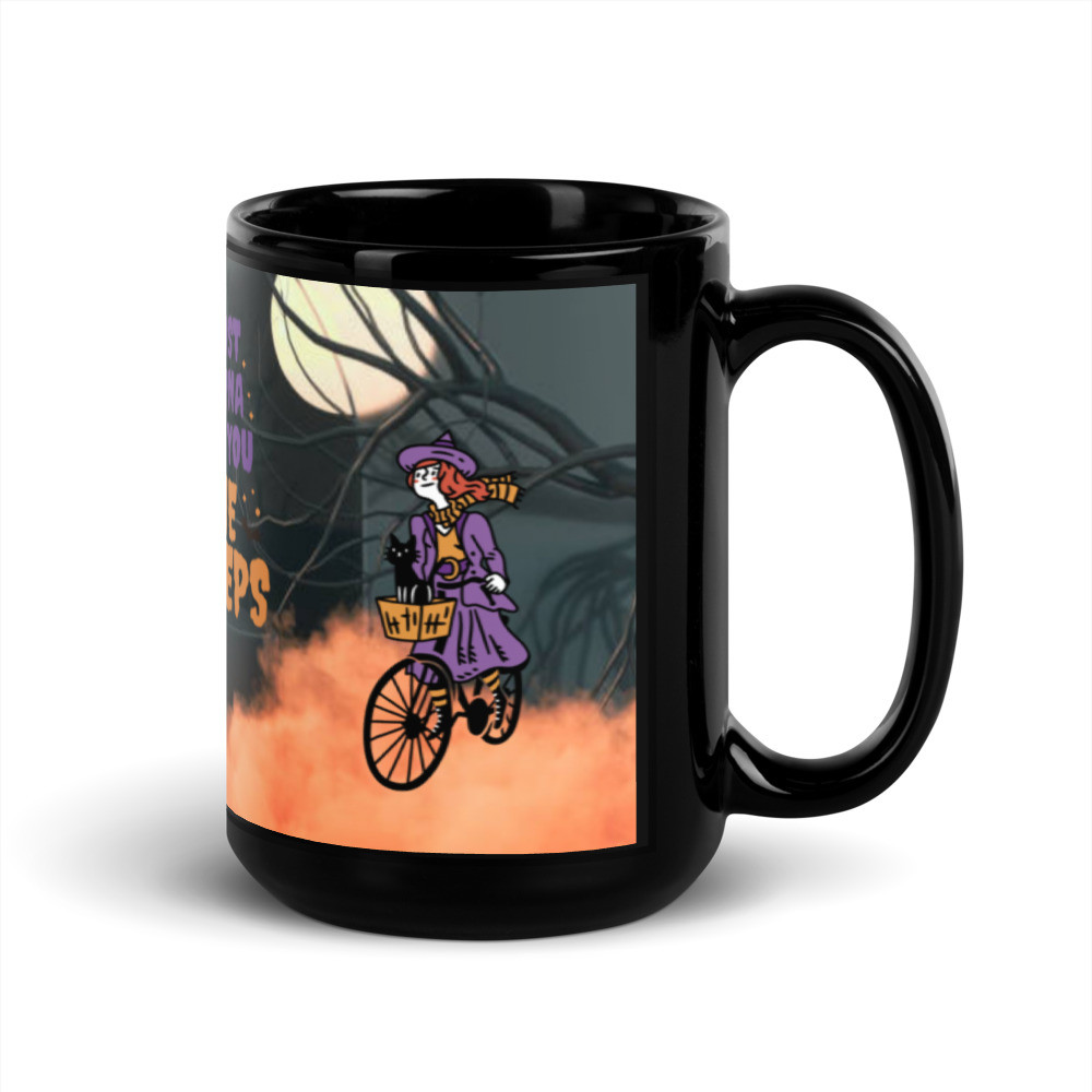 Black Glossy Mug