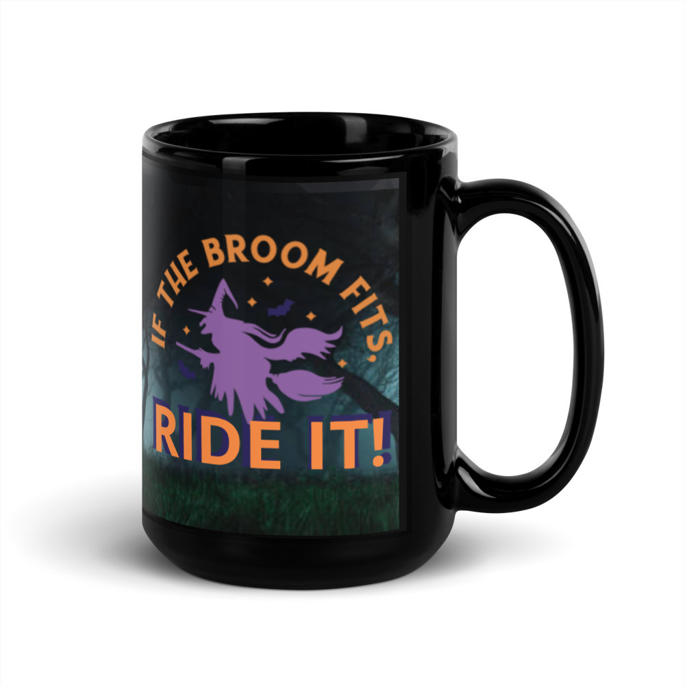 Black Glossy Mug
