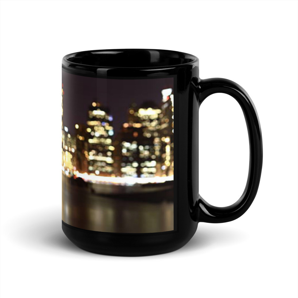 Black Glossy Mug