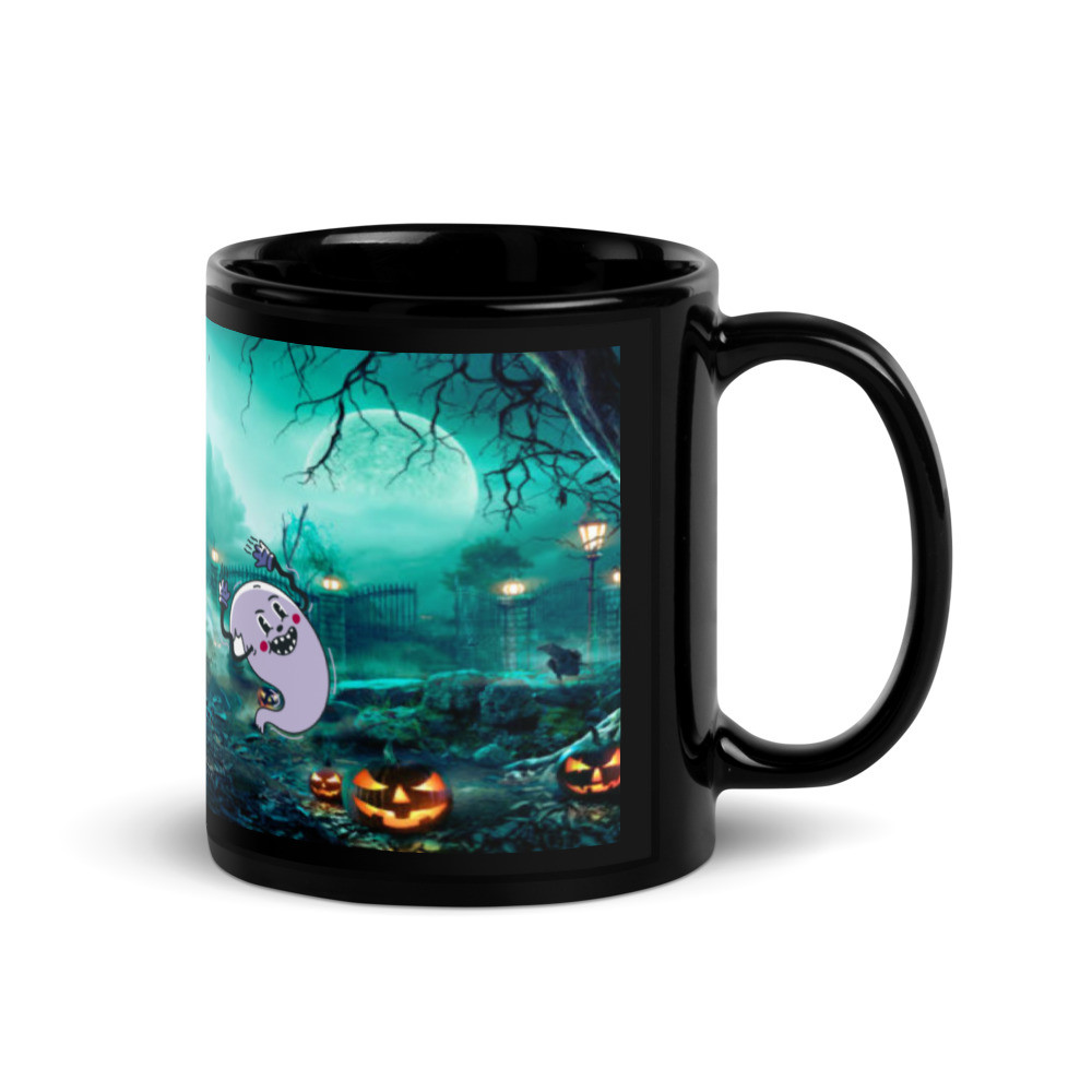 Black Glossy Mug