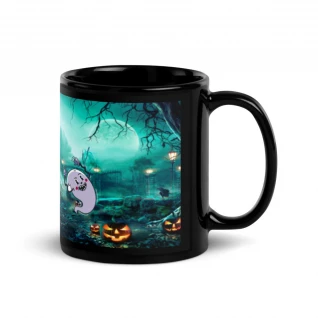 Black Glossy Mug