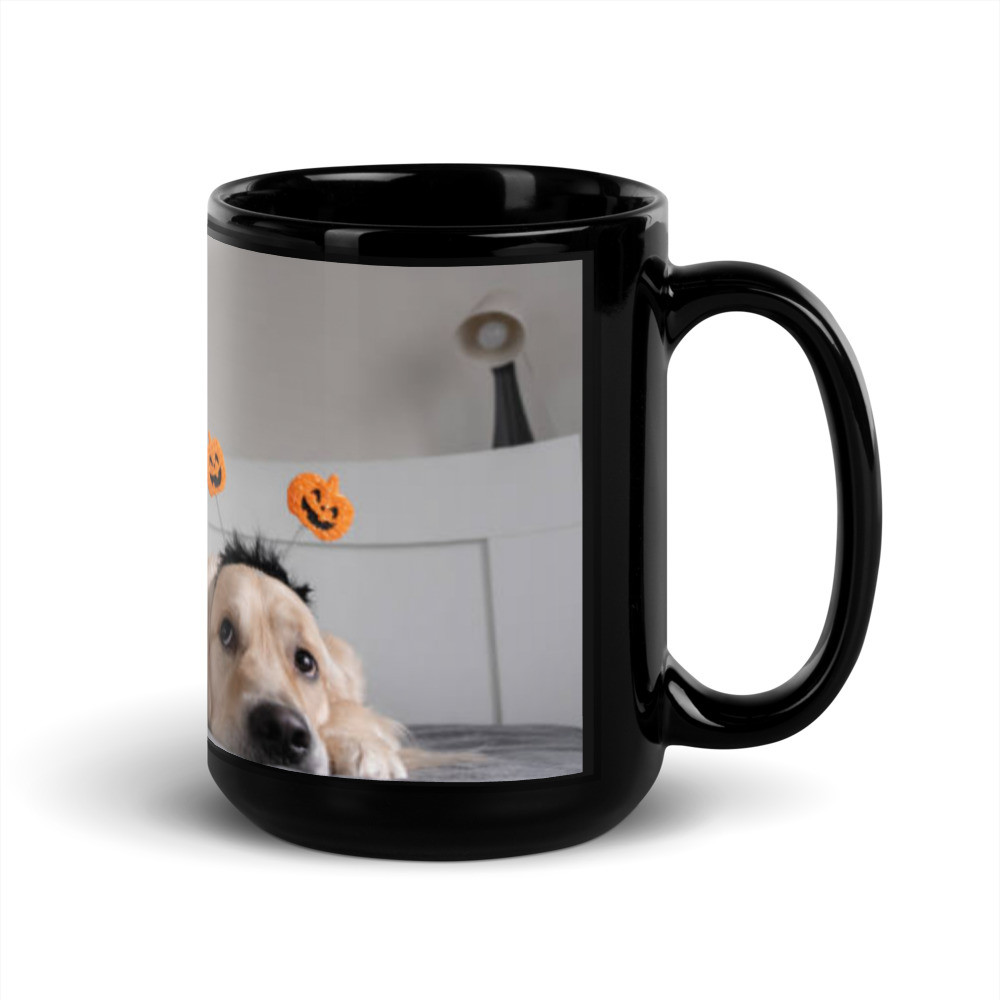 Black Glossy Mug