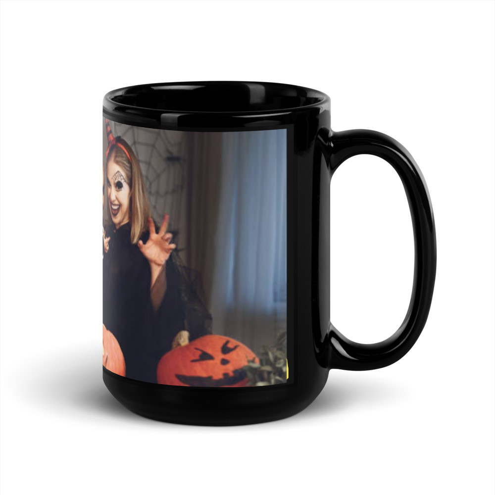 Black Glossy Mug