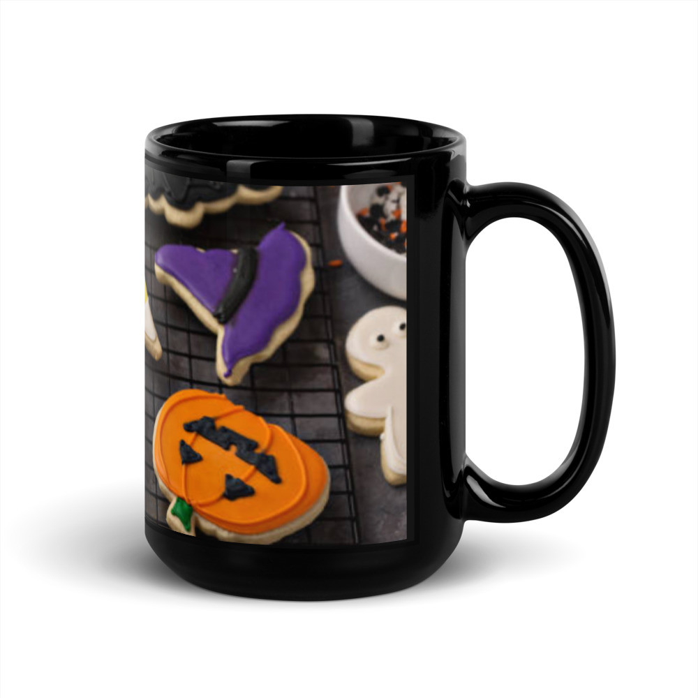 Black Glossy Mug