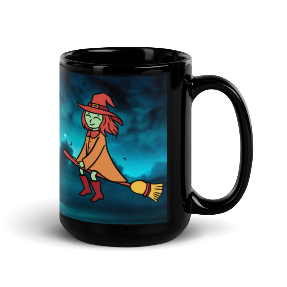 Black Glossy Mug