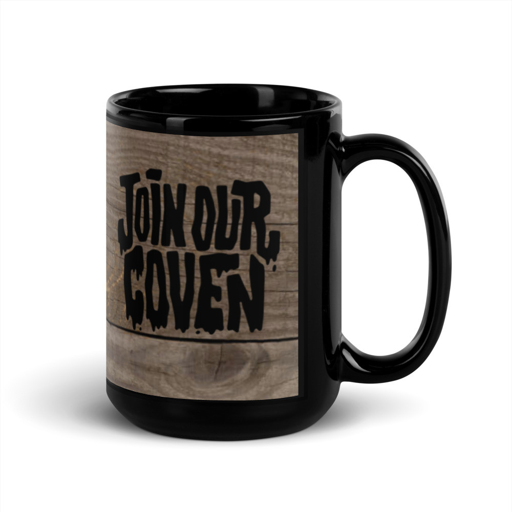Black Glossy Mug
