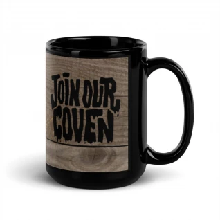 Black Glossy Mug