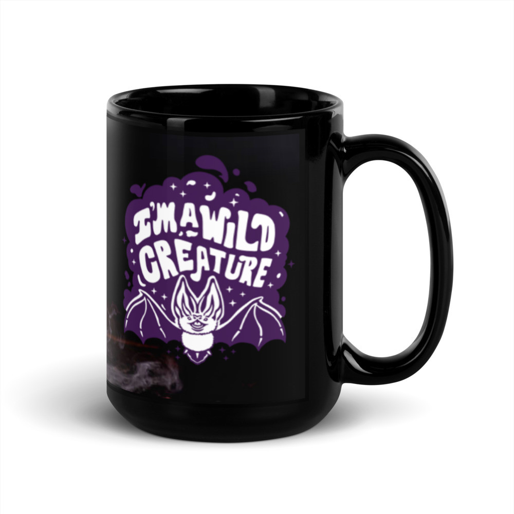 Black Glossy Mug