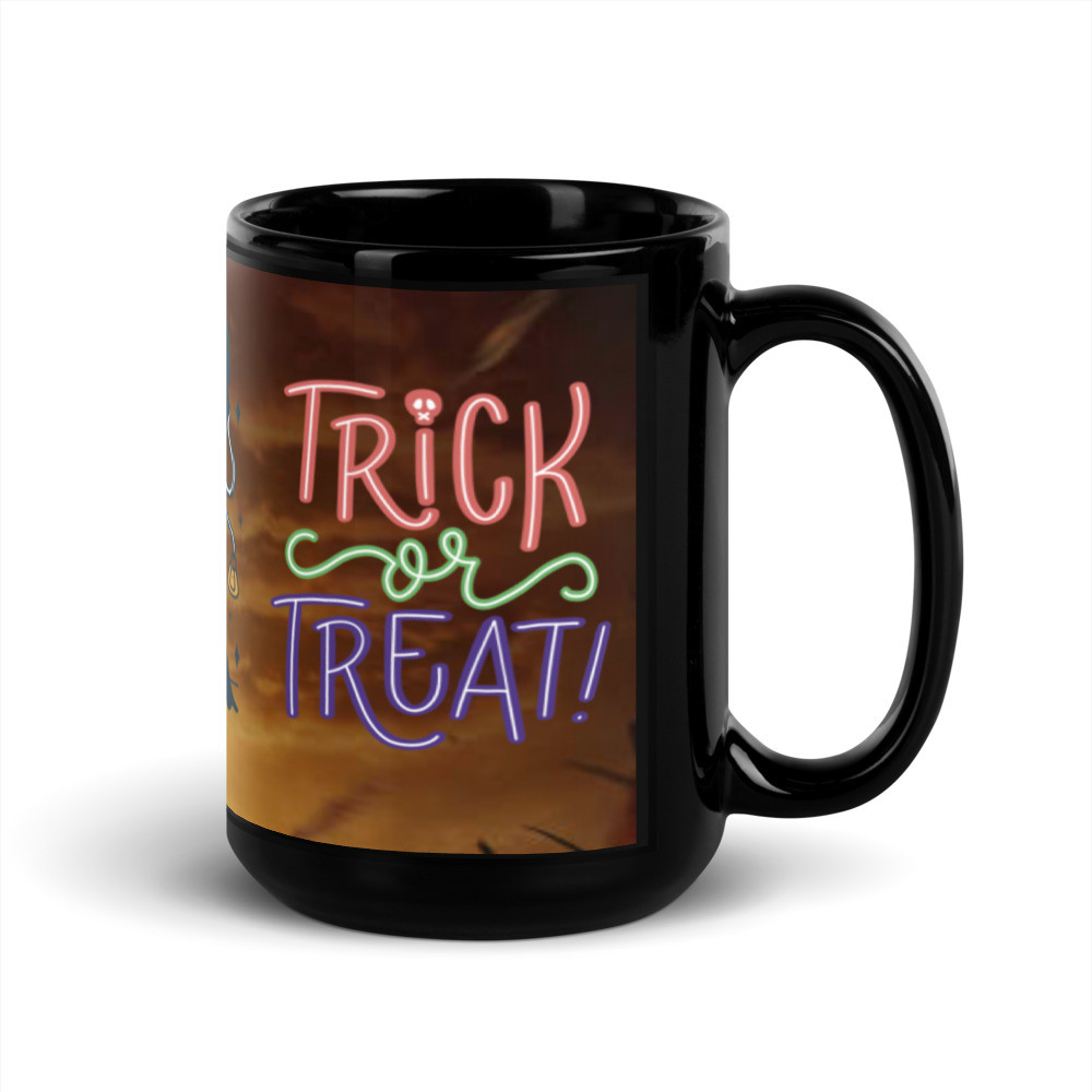 Black Glossy Mug