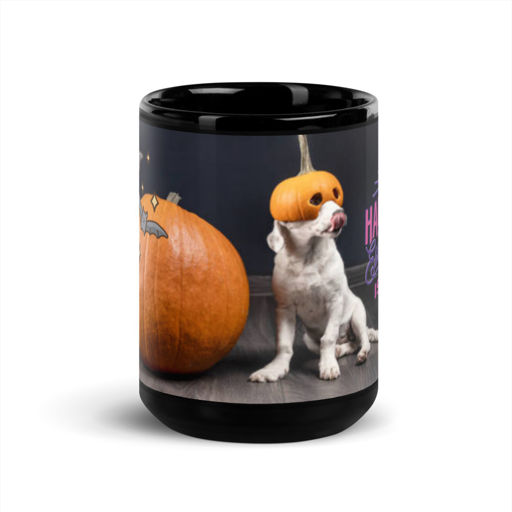 Black Glossy Mug