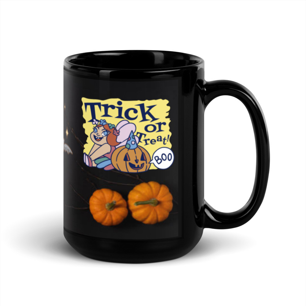 Black Glossy Mug
