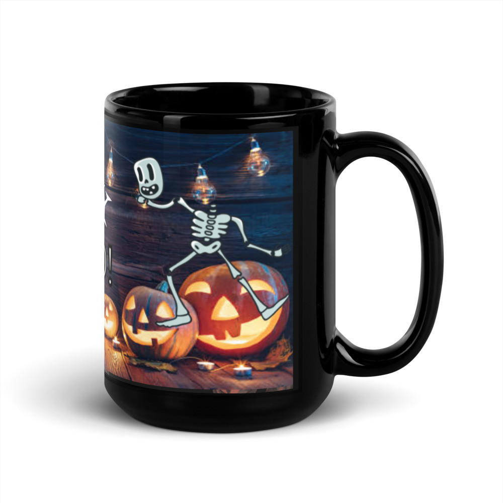 Black Glossy Mug