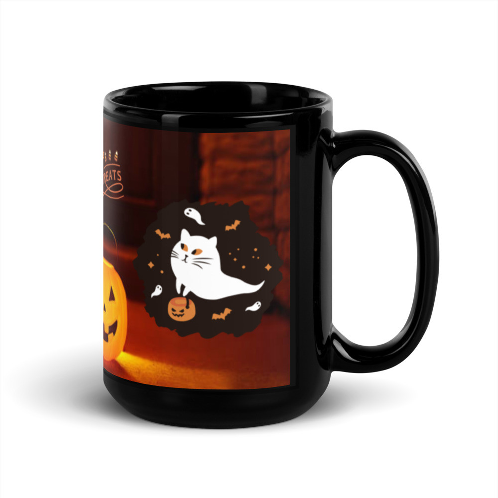 Black Glossy Mug