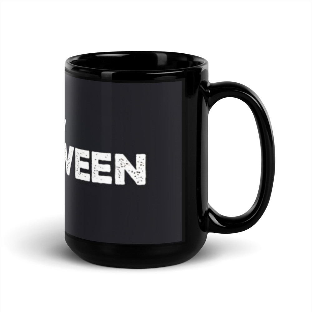 Black Glossy Mug
